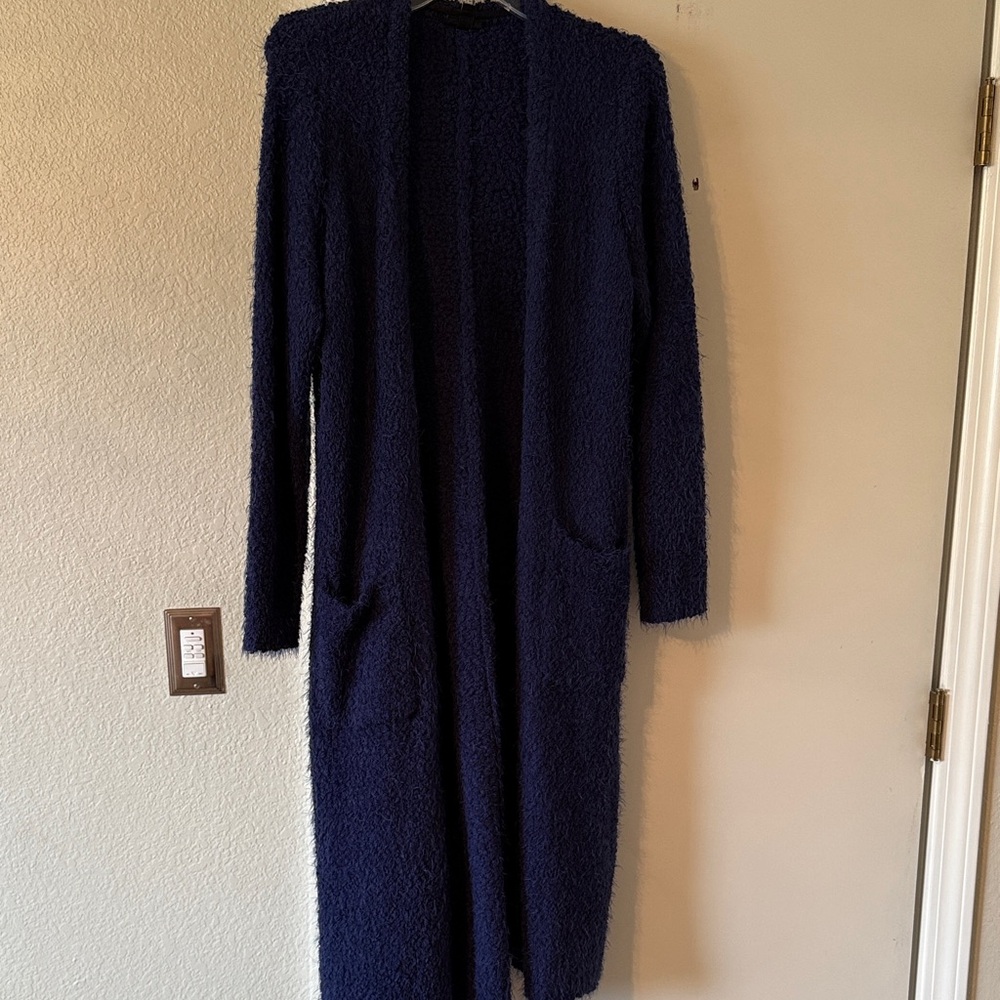 Torrid Deep Blue Cozy Cardigan NWOT